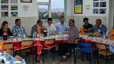 Bünyan Protokolü Askerlerle Biraraya Geldi