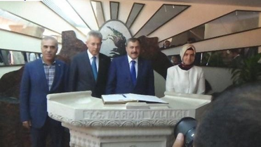 Orman ve Su İşleri Bakanı Eroğlu, Mardin'de