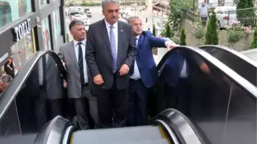 Rize'de Yürüyen Merdiven Açılış Töreni İptal Edildi