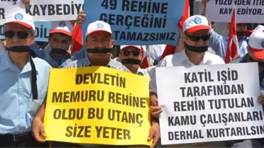 Dışişleri Bakanlığı Önünde Sessiz Eylem