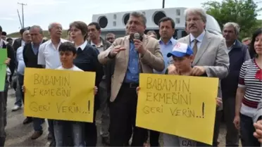 CHP Genel Başkan Yardımcısı, Linyit İşçilerine Destek Verdi