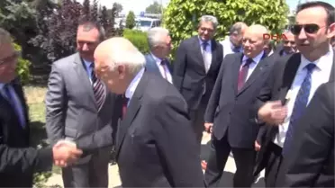 Bakan Avcı ile Vali Tuna Düşme Tehlikesi Geçirdi