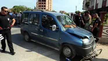 Motosikletli Polisler Kazada Yaralandı