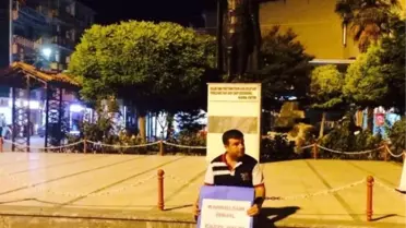 Filistin İçin Tek Kişilik Protesto