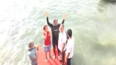 Barış İçin Anamur'dan KKTC'ye Yüzdü