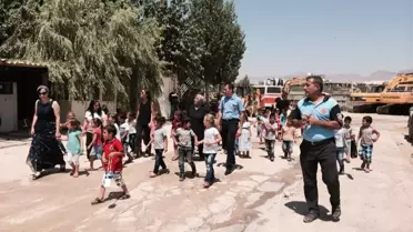 Kızıltepe İtfaiye Grup Amirliği, Öğrenciler İçin Tatbikat Düzenledi