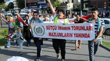 İsrail'in Gazze'ye Saldırılarının Protesto Edilmesi