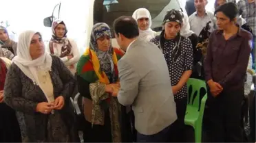 IŞİD Tarafından Öldürülen PKK'lı İçin Hakkari'de Taziye Çadırı Kuruldu