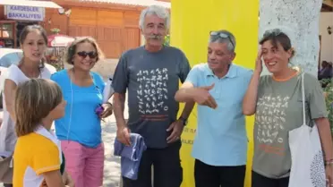 Sessizlik'te Film Ekibi Güzel Köylü Setinde