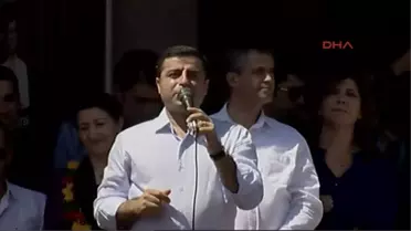 Cumhurbaşkanı Adayı Demirtaş, Şırnak'ta