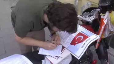 İhsanoğlu'na İstiklal Marşı ve Safahat Gönderdiler