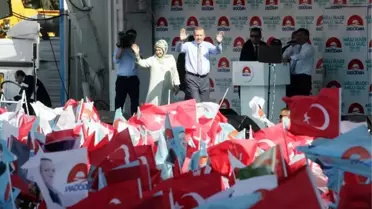 Cumhurbaşkanı Adayı ve Başbakan Erdoğan Kahramanmaraş'ta