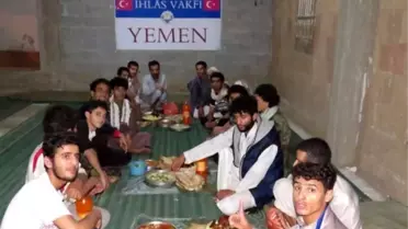 İhlas Vakfı Organizasyonları Yemen'e Kadar Ulaştı
