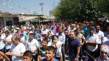 Kozluk'ta Demirtaş'ın Seçim Bürosunun Açılışı Yapıldı
