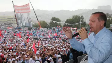 Cumhurbaşkanı Adayı ve Başbakan Erdoğan'ın İstanbul Mitingi