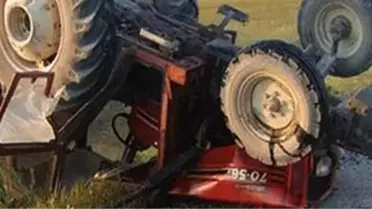 Kastamonu'da Traktör Devrildi: 1 Ölü