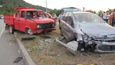 Giresun'da Trafik Kazası: 7 Yaralı