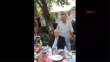 İhsaniye'de Konuştu
