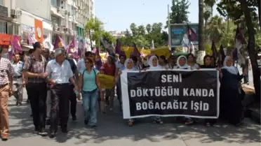 Mersin'de IŞİD Protestosu