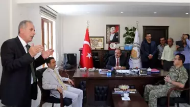 Vali Canbolat, Durankaya Beldesi'ni Ziyaret Etti