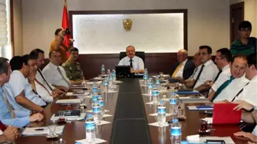 Kahramanmaraş'ta Seçim Güvenliği Toplantısı Yapıldı