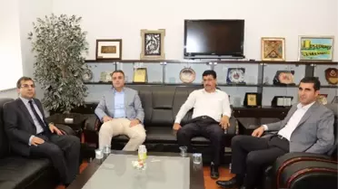 Özbakır ve Bayram'dan Dtso'ya Veda Ziyaretleri