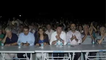 Korkuteli'nde Ekmeleddin İhsanoğlu'na Destek Toplantısı