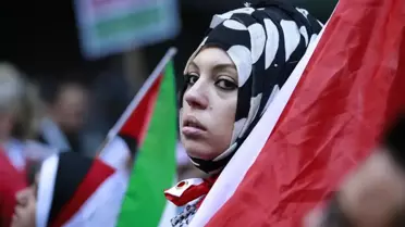 New York'ta İsrail'in Gazze'ye Saldırıları Protesto Edildi