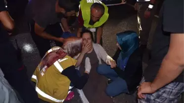 Yola Atlayan Köpek Kazaya Neden Oldu: 5 Yaralı