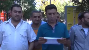 Siirt'te İşten Çıkarılan İşçilerden Eylem