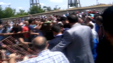 Yangına Giderken Kazada Ölen 3 İtfaiyeci Toprağa Verildi