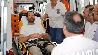 Yaralı Amerikalı Gazeteciler İstanbul'da