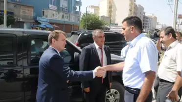 ABD Adana Konsolosu Cizre'deki Yezidileri Ziyaret Etti