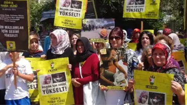 Tekirdağ'da 14 Ağustos Rabia Günü Eylemi
