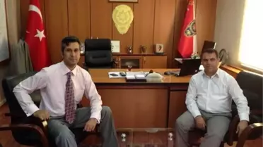 Başkan Aksoy'dan İlhan'a Hayırlı Olsun Ziyareti