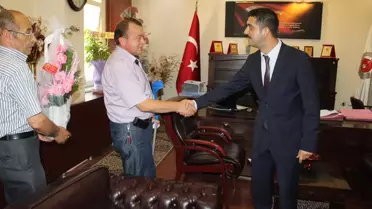 Dinar Başsavcısı Yelken'e Ziyaret