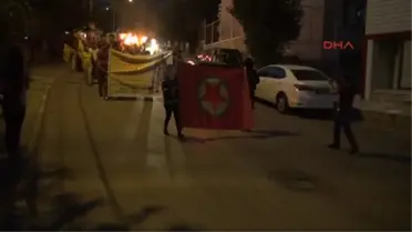 Tunceli'de Meşaleli Yürüyüş