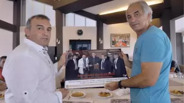Tüfad Trabzon Şubesi Halilhodzic'i Ziyaret Etti