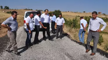 Kurtalan Kaymakamı İmamoğlu, Köy Yollarında İncelemelerde Bulundu