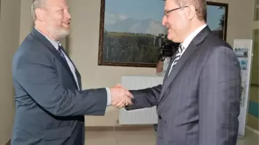 ABD Büyükelçiliği Ekonomi Müsteşarı Turner'den Vali Vekili Gündoğan'a Ziyaret