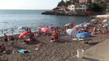 Zonguldak Kapuz Plajı'nda Deniz Bisikletleri Kaldırıldı