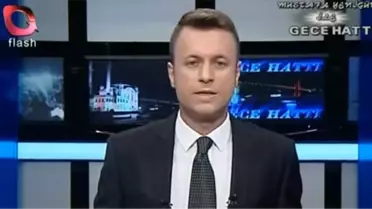 Flash TV Spikeri de Kafasından Aşağı Su Döktürdü