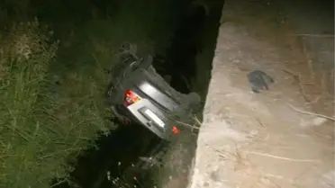 Köyceğiz'de Otomobil Sulama Kanalına Uçtu: 3 Yaralı