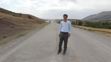 Ulaş'ta Köy Grup Yolunda Yapım Çalışması