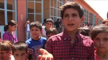 Cizre'de Ezidi Çocuklara Psikolojik Destek