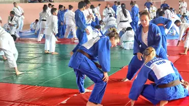Salihli'de 1. Uluslararası Judo Turnuvası Düzenlendi
