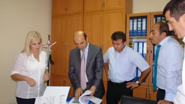 DSİ Bölge Müdürü Coşkun Afyon'da Şantiyeleri Gezdi