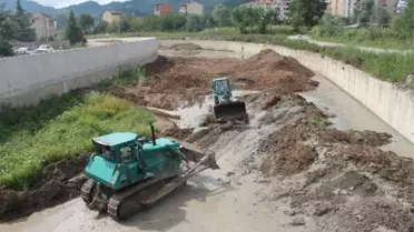 Ünye Tabakhane Deresi'nde Islah Çalışması