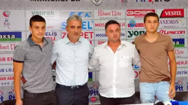 Oğuzhan ve Yağız Bedelsiz Manisaspor'da