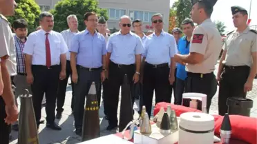 Polatlı'da Topçu ve Füze Okulu Komutanlığından Silah Sergisi